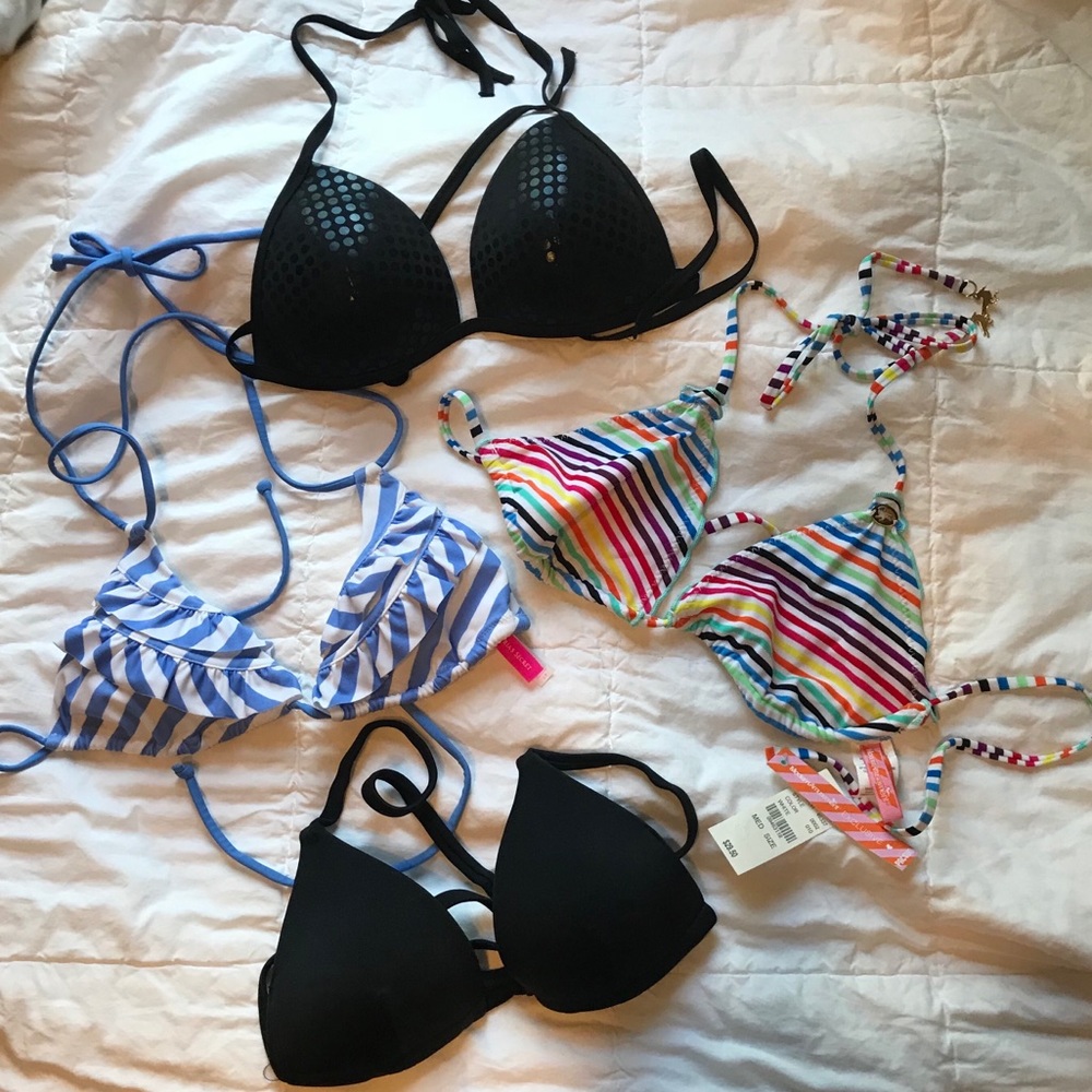 Bikini top bundle- Victoria’s Secret, Asos, pacsun